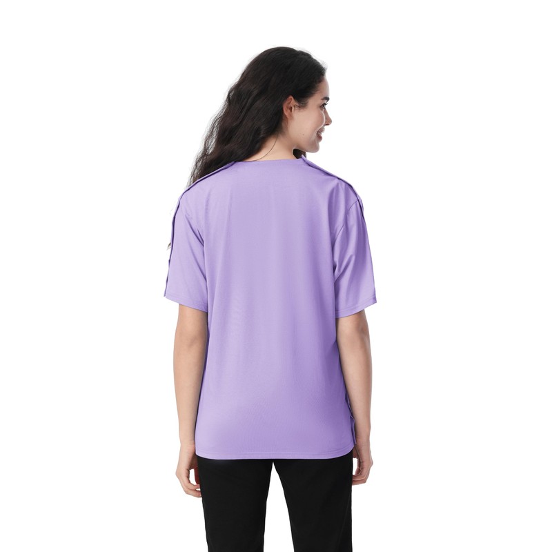 AprBark Magnetic Buttons Post Shoulder Surgery Recovery Shirt for Men