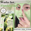 TWG Tea 12Pcs/Box Complex Acid Avocado Bubble Facial Mask Remove