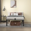 MAF 12 Inch Twin Bed Frames with Mattress Slide Stopper