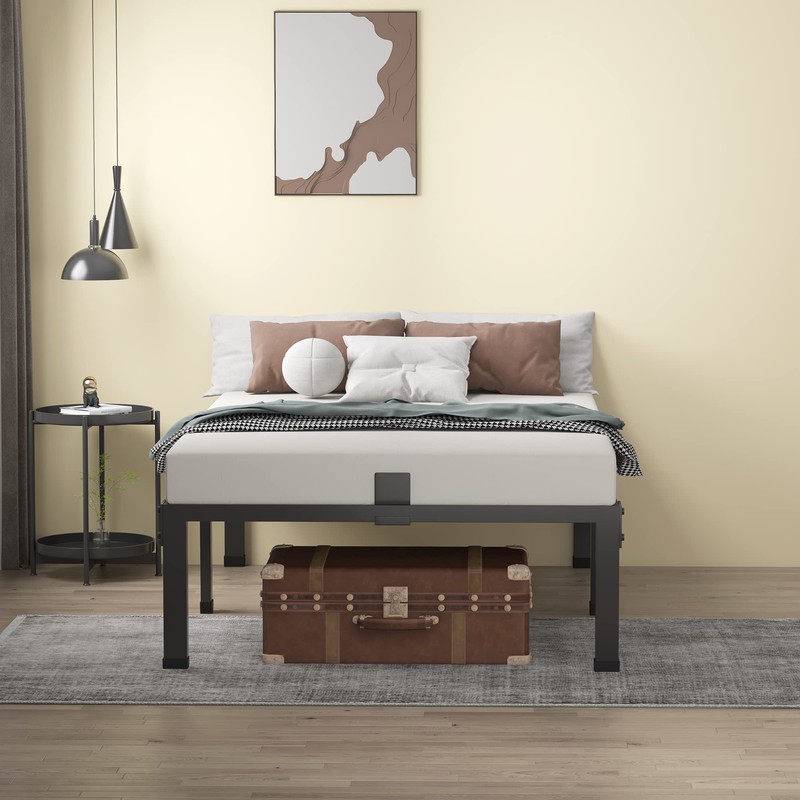 MAF 12 Inch Twin Bed Frames with Mattress Slide Stopper