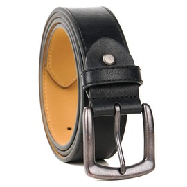 LABMGW Big and Tall Belts for Men Size 48 & 50 Inch Black