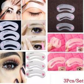 OEM Plantilla Para Ceja 3 Tipo Fashion Ceja Perfecta Al Instante