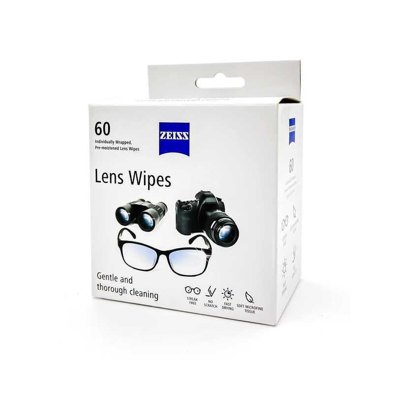 ZEISS Lens Cleaning Wipes (120-Pack)