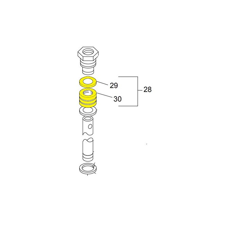Professional Parts Warehouse Aftermarket 1-1/2" Packing Seal Kit for Meyer,
