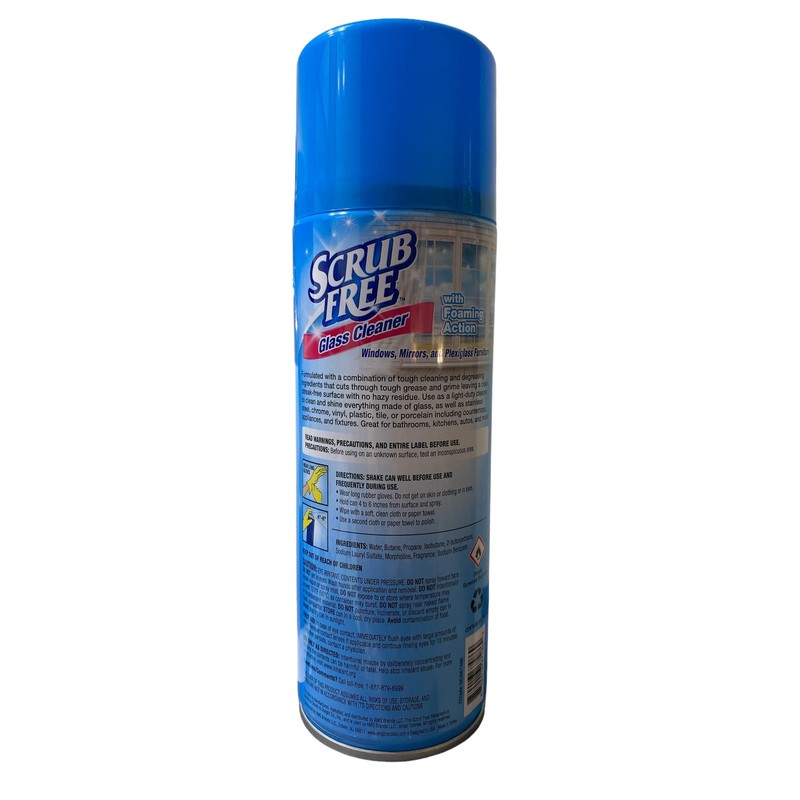 Eleganceinlife Scrub Free All Purpose Glass Cleaner with Foaming Action