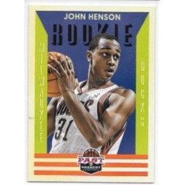John Henson 2012-13 Panini Past and Present Milwaukee Bucks Rookie Card #211