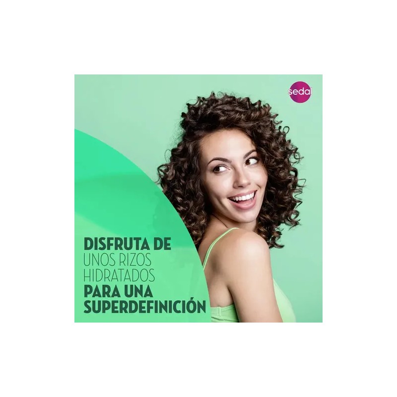 Shampoo Sedal 2 en 1 Rizos Definidos 620ml