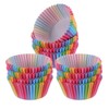 sourcing map 300 Count Cupcake Liners Rainbow Cupcake Cups Standard
