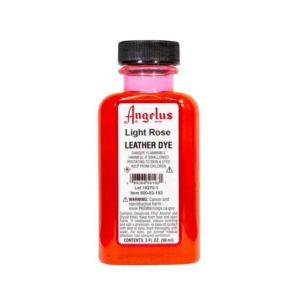 Angelus Leather Dye Light Rose