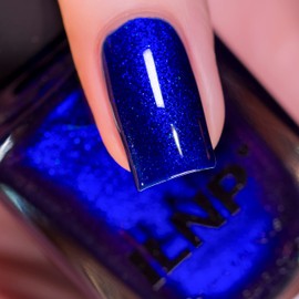 ILNP Cosmetics, Inc. ILNP Midnight Kiss - Rich Cobalt Blue Shimmer Nail Polish