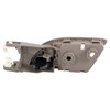TRQ Front Right Interior Door Handle Gray Housing With Chrome
