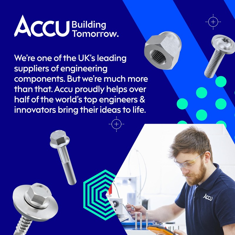 Accu - M8 x 16mm Form A Flat Washers (DIN