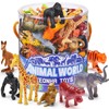 Yeonha Toys 60 Piece Mini Zoo Animal Toy with Gift