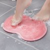 Safety Foot Brush Foot Washing Mat Exfoliation Pink Color / 세이프티 풋브러쉬 발세척매트 각질제거 핑크컬러
