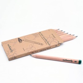 Montessorily Jumbo Thick Triangular Pencils for Preschooler, Kids, 3-6 yr old - My First Learning Pencil 6B