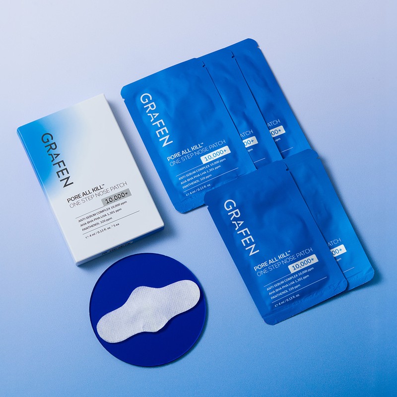 graphene [Blackhead Intensive Care] Graphen Pore All Kill Nose Pack