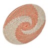 Wall Basket Natural Rattan Exquisite Rustic Decorative Hanging Woven Wall