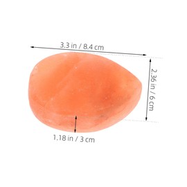 NOLITOY 2pcs Natural Salt Massage Stones for Deep Exfoliation and Skin Revitalization for Spa Home Use Foot Soaks Massages Crystal Therapy Tool