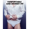 Lictin Reusable Incontinence Pads for Men, 2 Packs Pad for