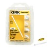 GRK #8 Finishing Screws White | 2-Inch | Trim Head
