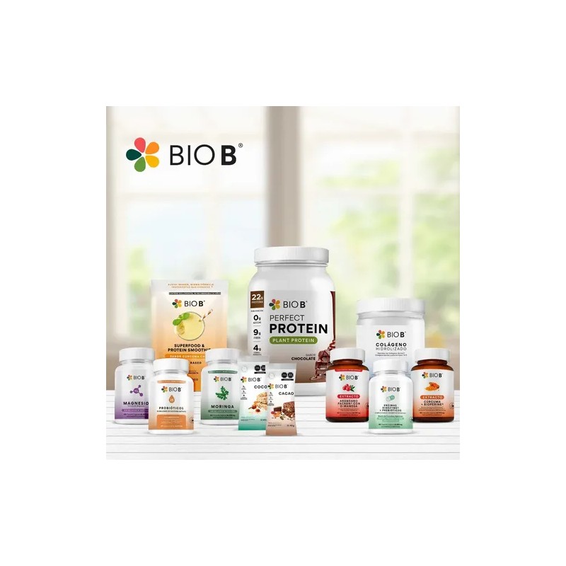 Bio B Probióticos Con 100 Billones Ufc + Prebióticos