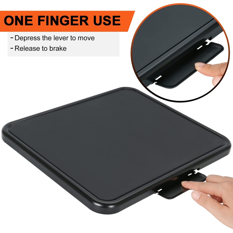 Kitchen Caddy Sliding Tray, Appliance Coffee Maker Slider Large Rolling