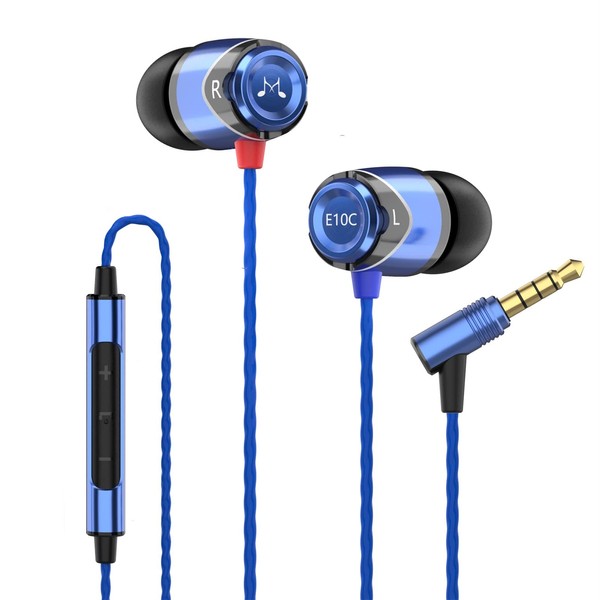 Soundmagic E10C In Ear Isolating Earphones with Mic - Black