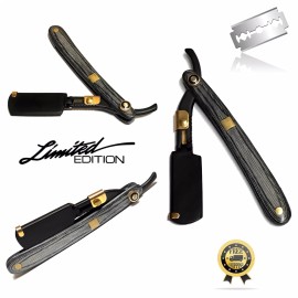 Unbranded Stainless Steel Salon Grooming Hair Cutting Cut Throat Barber Knife Edge Razor