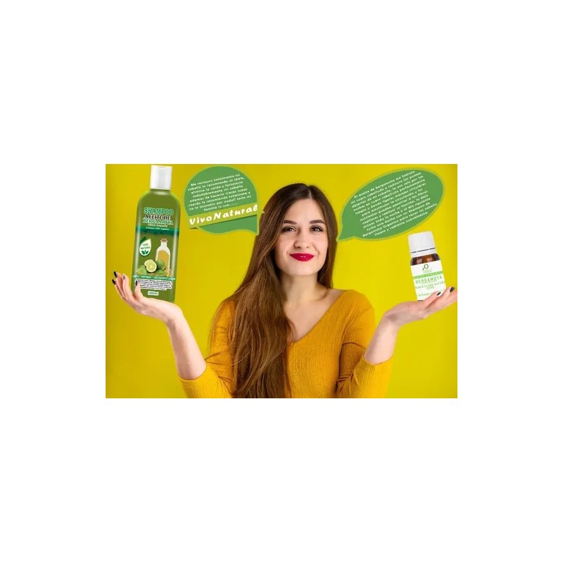Shampoo, Acondicionador Y Aceite De Bergamota Kit Capilar
