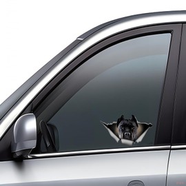 Autoaufkleber Cane Corso Aufkleber 15cm(5.9 Inch) Cane Corso Car Sticker 3D Zerrissen Reflektierende Autoaufkleber Wasserdichte Haustier Hund Aufkleber Laptop Stoßstange Heckscheibe Dekor