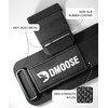 DMoose Fitness Weight Lifting Hooks (Pair) for Deadlifts, Pull Ups,