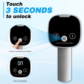 Water Dispenser for 5 Gallon Bottle with Digital Display, 4 Dispense Modes, Portable USB Charging Electric Water Pump, Foldable Spout, Food-Grade Water Jug Pump for Home, Office, RV, Campin(Black)