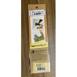 Smash K & Company Metal Smash Clips - Each 1.5" x .75" Six Pieces. New & Sealed