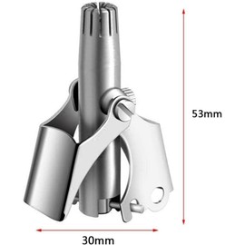 回転式 鼻毛カッター メンズ レディース エチケットカッター 鼻ケアカッター 鼻毛トリマー