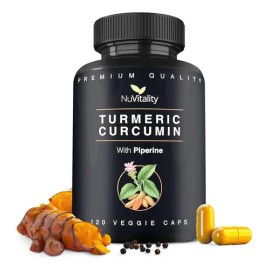 Turmeric Curcumin With Piperine (black Pepper Extract) - 120