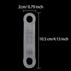 Clothing Hanger Strips ITROLLE 50PCS Clear Non-Slip Rubber Clothing Hanger