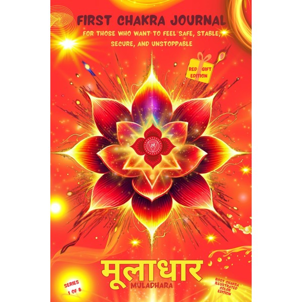 First Chakra Journal: Red Gift Edition: For those who want