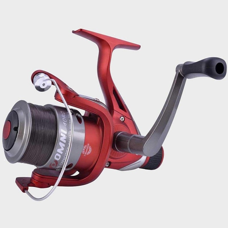 Shakespeare Omni 40 Front Drag Reel - Red, One Size