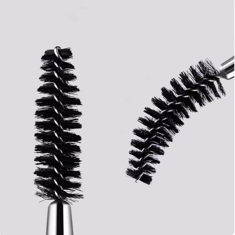 2 Eyebrow Brushes and Screw Brushes Double Ended Combination, 2