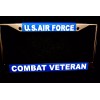All American Military License Plate Frame-U.S. Air Force Combat Veteran