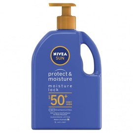 Nivea Buy Nivea Protect & Moisture Moisturising Sunscreen Pump SPF50+ 1L Online