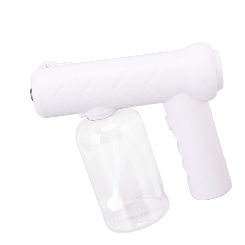 Nano Cleaning Sprayer Rechargeable Blue Light Portable Handheld Alcohol Atomizer