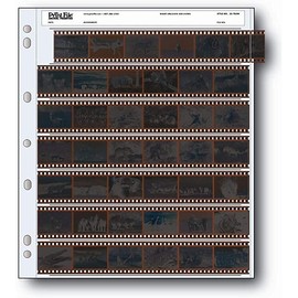 25x Print File Archival 35mm 135 Negative Preservers Pages Sleeves Film 35-7BXW