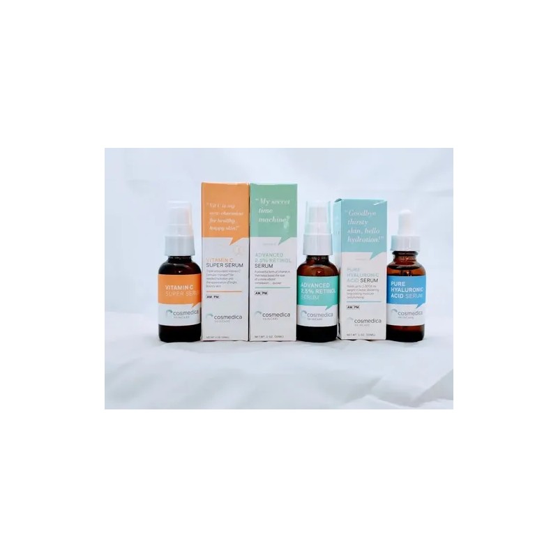 Cosmedica Trio Set Vitamin C Serum Retinol Hialuronico 3pack