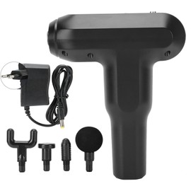 Fascia Massage Gun Electric Deep Tissue Muscle Relaxation Percussion Massager Gun 100‑240VEU Plug 100‑240V