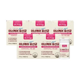 Charmzone Dr. Frog Inner Care Lactobacillus Women's Vaginal Health Lactobacillus 30 Capsules 5 Synbiotics 5 / 참존 닥터프로그 이너케어 유산균 여성 질 건강 유산균 30캡슐 5개 신바이오틱스 5개