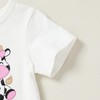 YOUNGER TREE Toddler Baby Girl Clothes Summer Outfits Cute Cow
