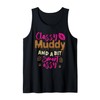 Funny Mud Run Girl Tank Top