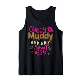 Funny Mud Run Girl Tank Top