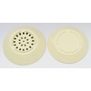Kiln SOUSEN Medium Plate, White, 5.9 inches (15 cm), Setoyaki,